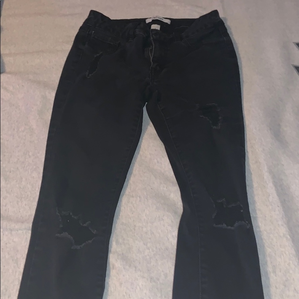 Black Skinny Jeans Size 2 Charlotte Russe